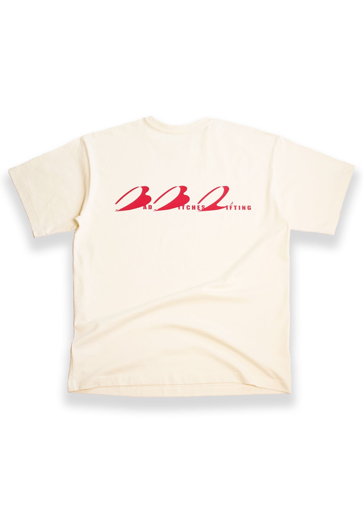 Bad Bitches Lifting | Short Sleeve T-shirt Cream